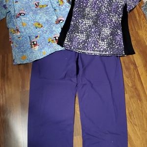 4 pc scrub set